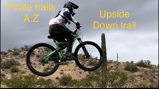 Pirate trails Goodyear AZ upside down trail