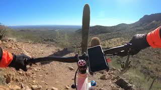 MTB Pass Mountain Trail Arizona (Usery Mountains)