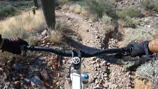 MTB McDowell mountain Bell pass trail Arizona