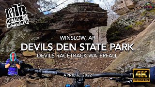 MTB Riding Devils Racetrack at Devils Den...