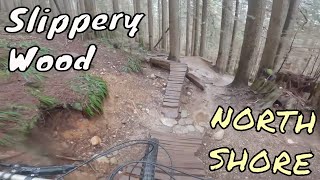 Riding Tight Wet Single Track On Fromme MTN | MTB