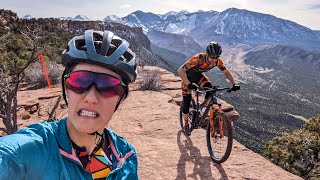 RACING MOAB'S MOST ICONIC TRAIL (Moab Rocks...