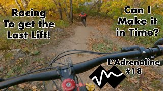 Racing My Friends For The Last Chairlift Of...