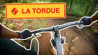  Riding La Tordue at Mont-Sainte-Anne at 210...