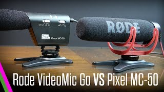 Rode VideoMic Go vs Pixel MC-50 w/ LUMIX G7 |...
