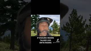 He talked like an eBike rider.