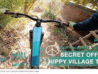 Chased through a Hippy village on my MTB!