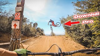 BIKEPARK LAPS with a DOWNHILL PRO!