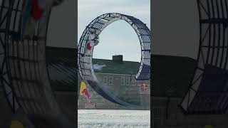 Snowmobiler Levi LaVallee Rides a Loop for the...