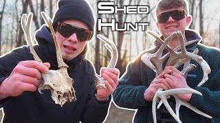 SHED HUNTING THROUGH A LAND OF TREASURES!...
