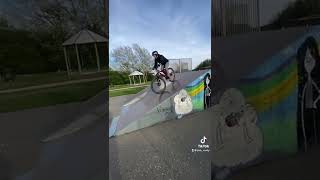 Skatepark jibs from today! #mtb #bikes #riding...