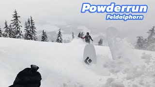 Powder am Feldalphorn  (Black Diamond Helio 105)