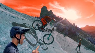 Attempting the STEEPEST ROCK ROLLS of my life!...