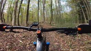 Mountain Biking at Lackawanna State Park - end...