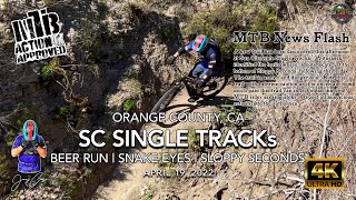 MTB Riding Sloppy Seconds at SCSTs | NEW TRAIL...