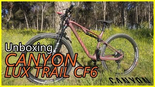 CANYON LUX TRAIL 2022 CF6  | Unboxing | LIVIGN...
