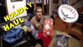 HOLIDAY SPONSOR HAUL FROM OSPREY PACKS! --...