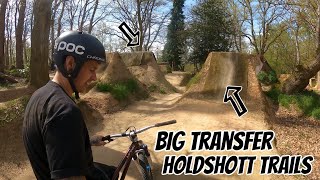 Sending The Big Transfer Line at Holdshott Trails