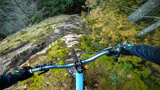We found a new rock slab to ride! - Vedder mtn