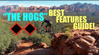 Iconic Obstacles on 'The Hogs' Double Black...