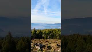 Monte da FRACHA MTB vistas a la ría y isla de...