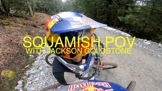POV: YOU ARE RIDING WITH JACKSON GOLDSTONE IN...
