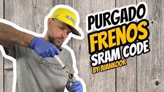 PURGADO FRENOS SRAM CODE CON KIT DE PURGADO BORGEN