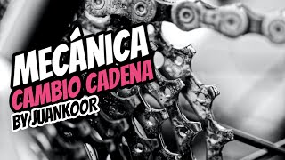 MECÁNICA FÁCIL | CAMBIO CADENA #BICICLETA