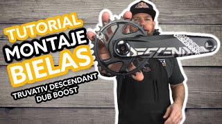 Montaje  Bielas Truvativ DUB Boost y Cambio de...