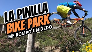 Crash La Pinilla Bike Park  | Dedo Roto