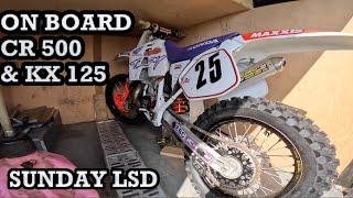 ON BOARD THE CR 500, KX 125 AND MORE FOR...