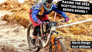 Racing the 2022 Scottish Enduro Series Round 1...