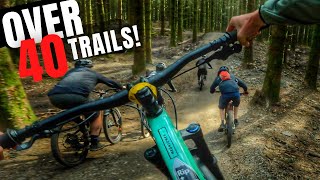 OVER 40 TRAILS FOR RIDERS OF ALL ABILITIES