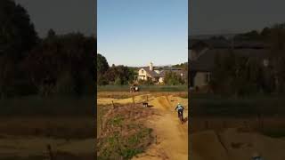 SLOPESTYLE MTB DRONE FOOTAGE #shorts