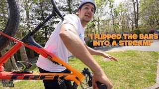 THIS IS HOW MATTY CRASHED IN HIS MTB RACE!