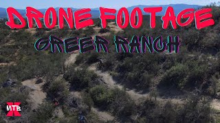 Greer Ranch Mountain Biking Drone Footage