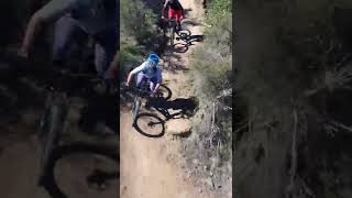 DISTORTION MTB Trail video by #Skydio2+ drone