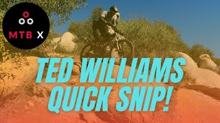 Teds San Diego Mountain Bike Trail Quick Snip!