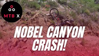 Nobel Canyon end of the Ride CRASH on Extra...