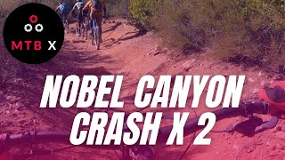 Nobel Canyon Crash X 2!