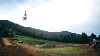 FRONTFLIP PERSONAL RECORD WITH DH BIKE (22,4 m...