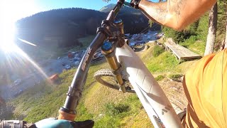 SICK FREERIDE LAPS AND DH JUMPS IN CHATEL...