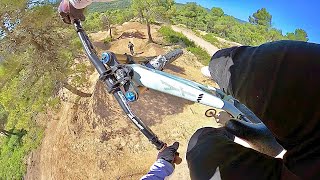 INSANE FREERIDE MTB JUMPS AT LA FENASOSA MADE...