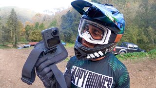 Probando GOPROMAX en PURE RIDING BIKEPARK con...