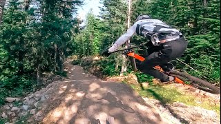 DOWNHILL IN WHISTLER WITH FABIO WIBMER // YT...