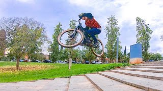 URBAN MTB FREERIDE and STREET riding BARCELONA...