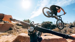 MTB GYMKHANA at LA POMA BIKEPARK -...