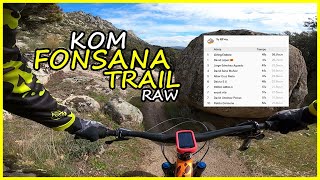 KOM | Trail MTB FONSANA ​ | El agua de...