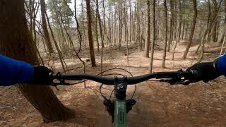 Mountain Biking at Turkey Point Ontario, Flowy...