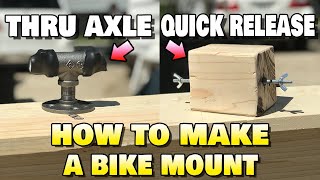 Bike Mount Inside Vehicle - QR and Thru Axles